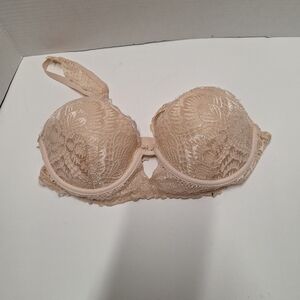 Just Be Lace Bra - Tan